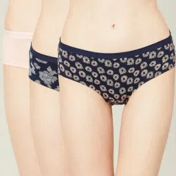 Ginger by Lifestyle Assorted Color Printed Panties - Pack Of 3-picture-10