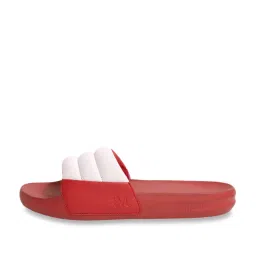 Neemans Women's Red Slides image 2