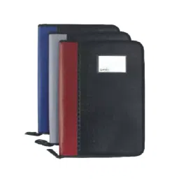 Infinity B4 Blue and Black Faux Leather Portfolio Executive Bag, INF-PF102B-21