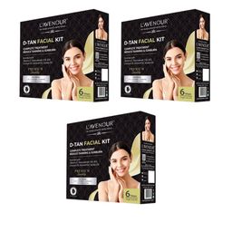 L'AVENOUR Set Of 3 D-Tan 6-Steps Facial Kit With Vitamin E & Niacinamide- 30 ml Each-31