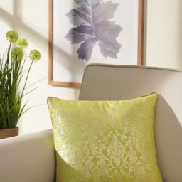Pure Home and Living Green Cotton Printed Cushion Cover-picture-44