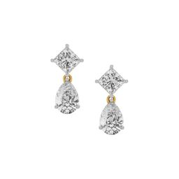 Emori Princess Pear Drop Earrings-image-0