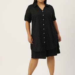 theRebelinme Plus Size Printed Shirt with Shorts-picture-24