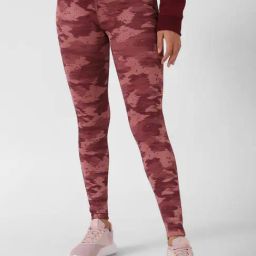 Reebok Maroon Printed Tights-picture-22