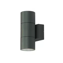 Fos Lighting Bulkhead Wall Light 10 W Aluminium Grey, AM881Cylinder-AL-2x5W-BH2-image-83
