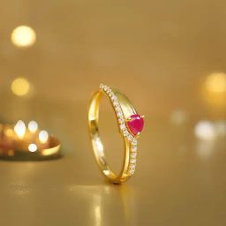 Malabar Gold and Diamonds 22k (916) BIS Hallmark Yellow Gold Ring for Women-picture-28