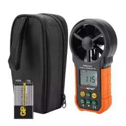amiciSense Digital Anemometer Handheld LCD Electronic Wind Speed Air Volume Measuring Meter With Backlight and 1x 9 V Battery-1