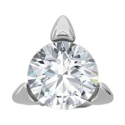 Kisna Diamond & Gold Jewellery 14k Gold & Diamond Ira Nosepin for Women-image-72