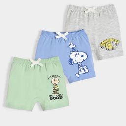 MiArcus Kids Multicolor Printed Shorts (Pack Of 3)-picture-21