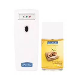 Airance Automatic Air Freshener Dispenser with 250 ml Sandal Wood Fragrance Refill- Spray (Pack of 2)-picture-5