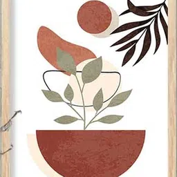 Floral Wall Art With Frame Home Decor Wall Painting For Living Room Office Bedroom-image-31