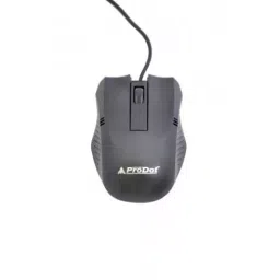 Prodot MU-253S Black Wired Optical Mouse-4