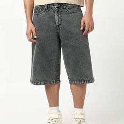 Bewakoof Men Mid-Rise Denim Shorts-picture-14