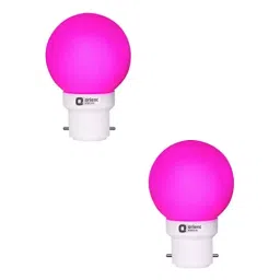 Orient 0.5 W B22 Deco Shine LED Bulb Pink (Pack of 2)-35