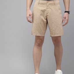 U.S. Polo Assn. Men Micro Ditsy Printed Slim Fit Chino Shorts-34