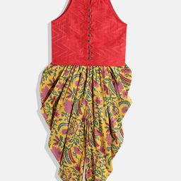 Twisha Girls Top With Dhoti Pants-image-31