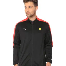 Puma Black Full Sleeves Jacket-image-25