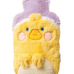 FunBlast Cartoon Design Hot Water Bag with Soft Cover 1000 ml - Yellow-image-52