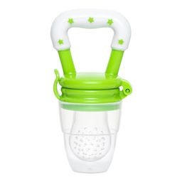 Cherilo Silicone Food Fruit Nibbler Feeder - Green-29