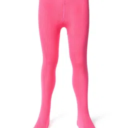 SOCKSXPRESS Cotton Knit Solid Stockings - Pink-picture-2