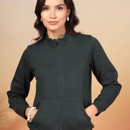 Thirty Threads Women Mock Collar Sweatshirt-picture-15