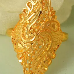 Missmister Unisex Gold Ring-24