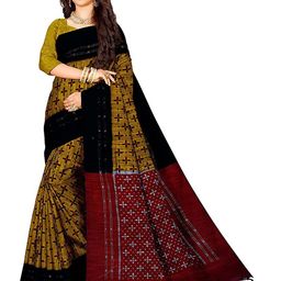 TITHI SAREES Ethnic Motifs Printed Sambalpuri Saree-image-66