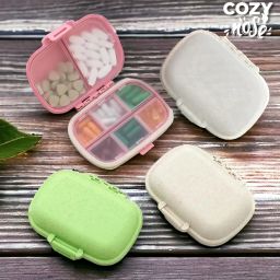7DAYS 7 DAYS Pill Box Portable for Medicine Organizer PACK OF 1 Pill Box (Multicolor) Pill Box-image-6