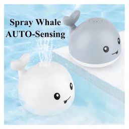 Happy Hues Baby Whale Fun Bath Toy with Auto Sensor, Flashing Lights-and Water SprinklerFun Pool Game for Babies & Toddlers image 4