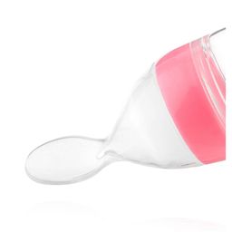 Ortis Adjustable Snap Button Bib With Crumb Catcher and Silicone Food Feeder -Pink (Colour & Design May Vary) image 5