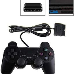 GAMENOPHOBIA Wired Dualshock 2 Controller for PlayStation 2 (PS2) with Built-in Vibration Function and Twin Analog Sticks image 3