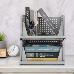 RUBOXA Grey Set of 2 Regular Multi-Utility Organisers-picture-15