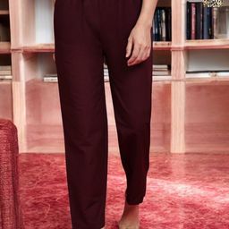 Kryptic Pack Of 2 Pure Cotton Mid-Rise LoungePants-image-54