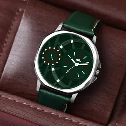 Shocknshop Men Brass Dial & Leather Straps Analogue Watch MT47-picture-52