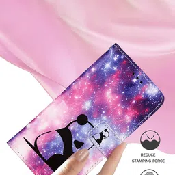 PEEPERLY Abstract Printed iPhone 15 Plus Flip Case Mobile Accessories image 3