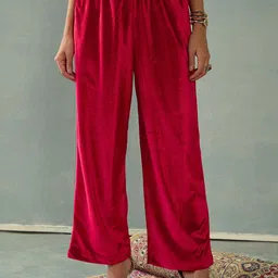 Shae by SASSAFRAS Women Regular Elasticated Trousers-image-29