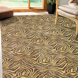Kaleen India Gold Polyester Carpets-image-86