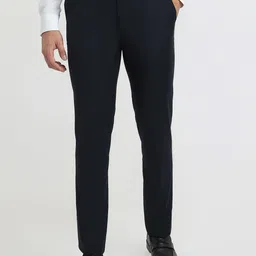 Raymond Men Contemporary Fit Flat Front Formal Trouser-picture-24