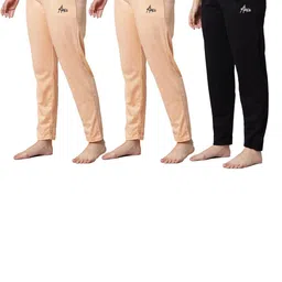 FIT N FAME Women Pack of 3 Mid-Rise Cotton Pyjamas-picture-28