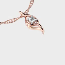 Jewelbox Wavy Flow Diamond Pendant-image-32