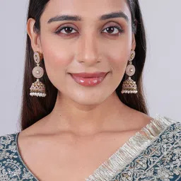 VATSALYA creation Gold-Plated Alloy Earrings-image-71