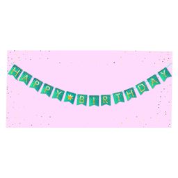 Syga Happy Birthday Banner - Green-image-23
