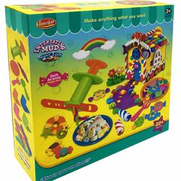 Webby Gingerbread House Clay Set with Molds Pack of 22 - Multicolor-14
