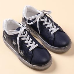 Pine Kids Casual Shoes with Transparent Sole - Blue-image-5