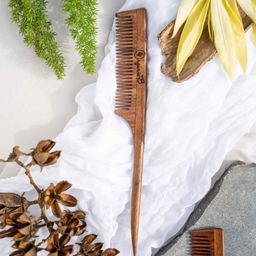 Organic B Tail Rosewood Comb - Brown-image-72