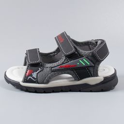 Cute Walk by Babyhug Sandals- Black-image-36