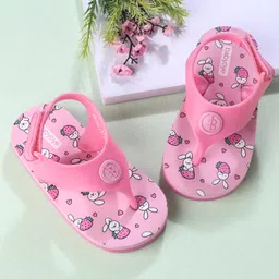 Babyoye Casual Flip Flops - Pink-picture-13