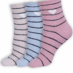 Dollar Women Pack Of 3 Striped Ankle Length Socks-45
