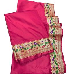 RAMESHWARAM FABRICS MENS SELF DRAPE SILK DHOTI SET - 4.0 MTR DHOTI WITH 2.0 STOLE SET-image-49