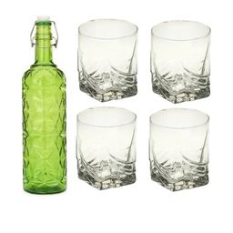 SOMIL Green Glass Airtight Can Bottle-image-90